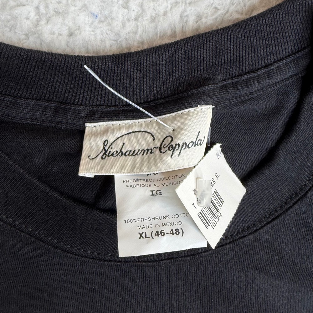 Vintage 1999 The Godfather Niebaum-Coppola Movie T-Shirt Mens XL Black Y2K Film - Picture 3 of 6